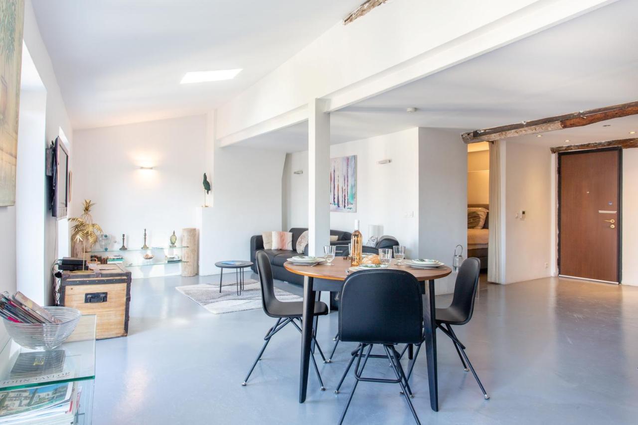 Ross 5- F2, Lumineux, Balcon, Loft, Clim, Vieux-Ницца Экстерьер фото