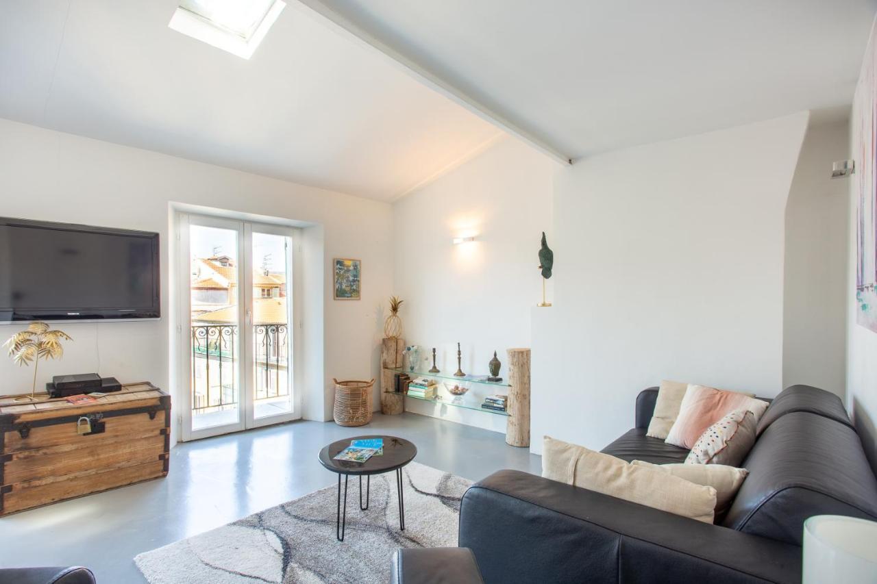 Ross 5- F2, Lumineux, Balcon, Loft, Clim, Vieux-Ницца Экстерьер фото