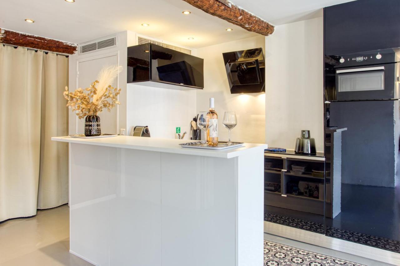 Ross 5- F2, Lumineux, Balcon, Loft, Clim, Vieux-Ницца Экстерьер фото
